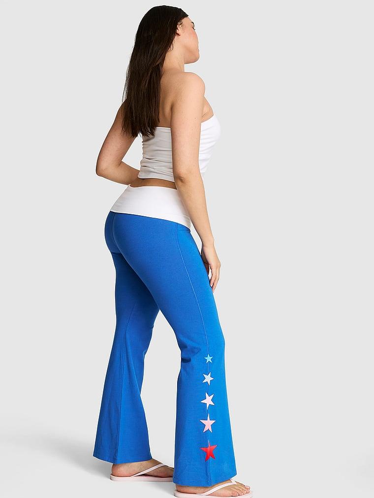 All-Day Cotton™ Foldover Flare Leggings Product Image