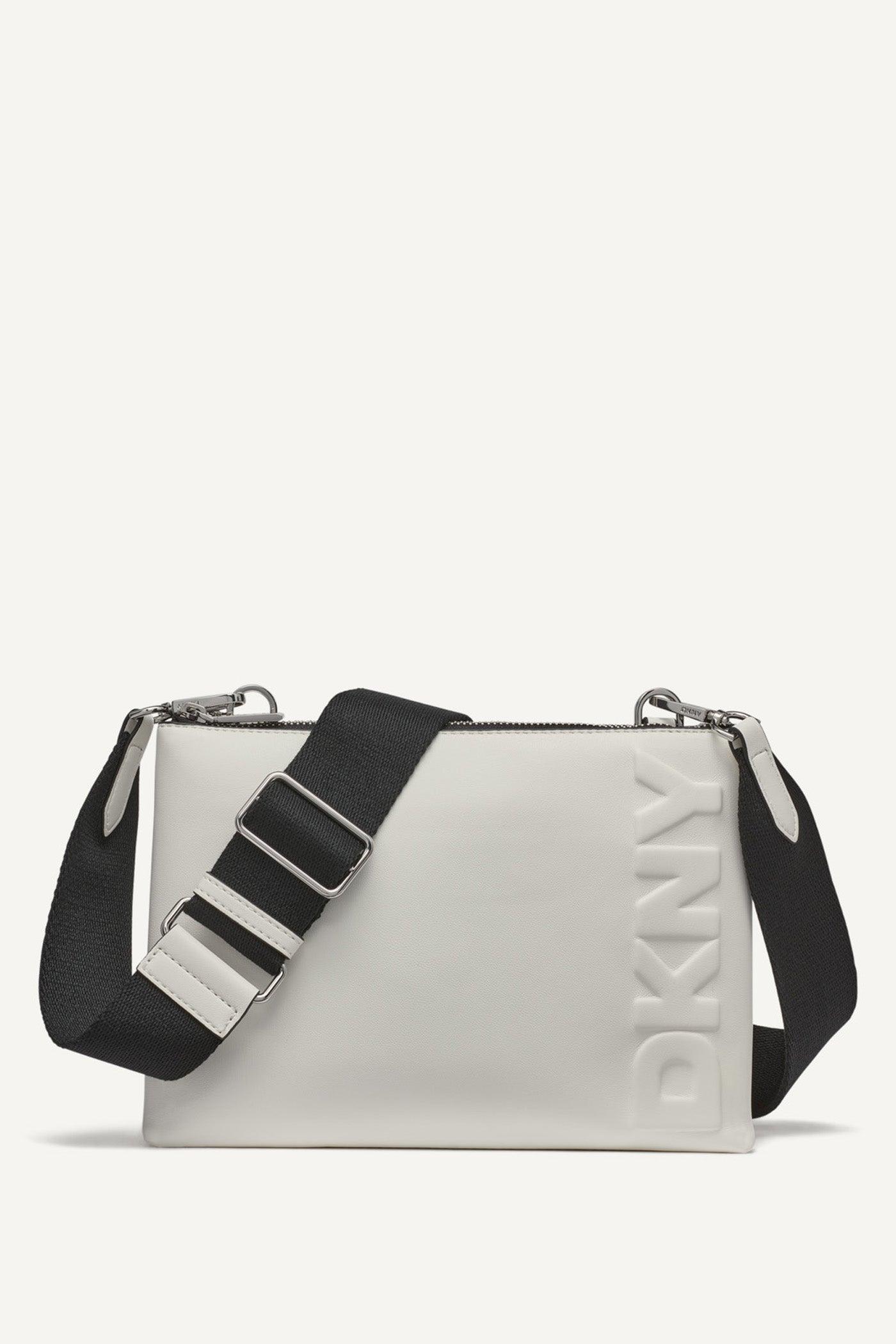 TINSLEY LOGO EMBOSSED CROSSBODY BAG Product Image