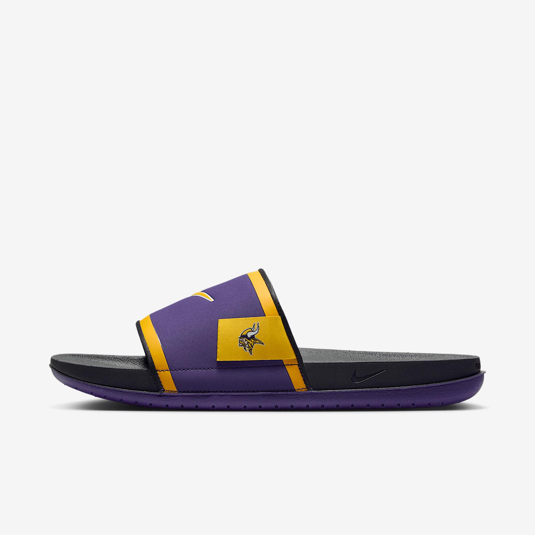 Nike Mens Offcourt (Minnesota Vikings) Offcourt Slides | FN4484-500 Product Image