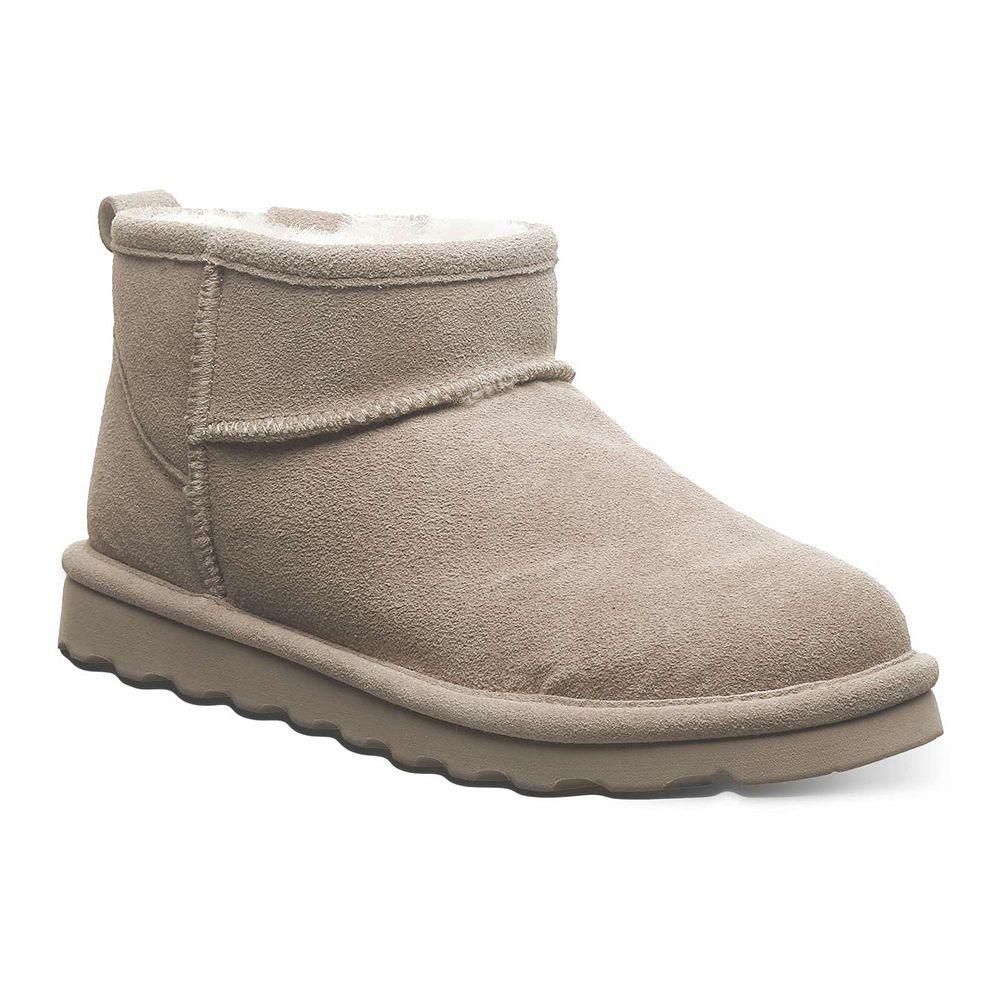 Bearpaw Shorty Women's Suede Winter Boots, Size: 12, Beige Product Image