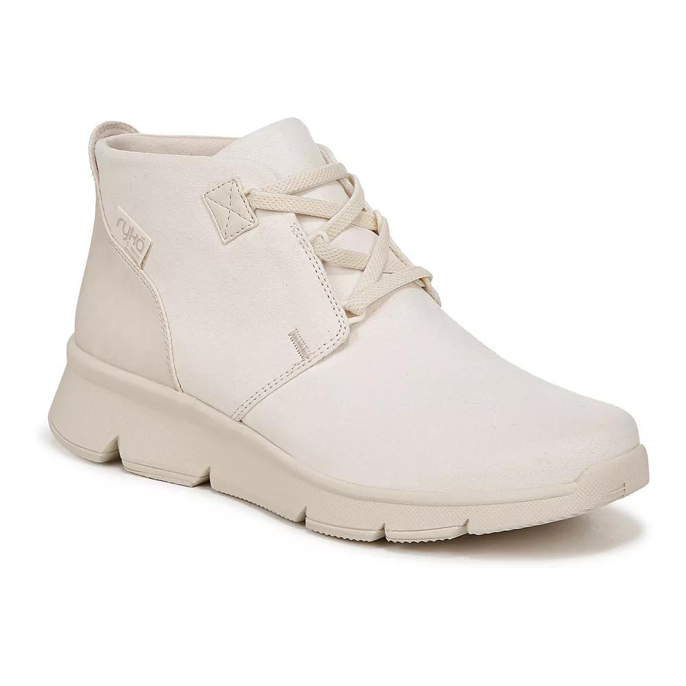 Ryka Candid Women's Sport Ankle Boots, Size: 12 Wide, Gardenia White Leather Product Image