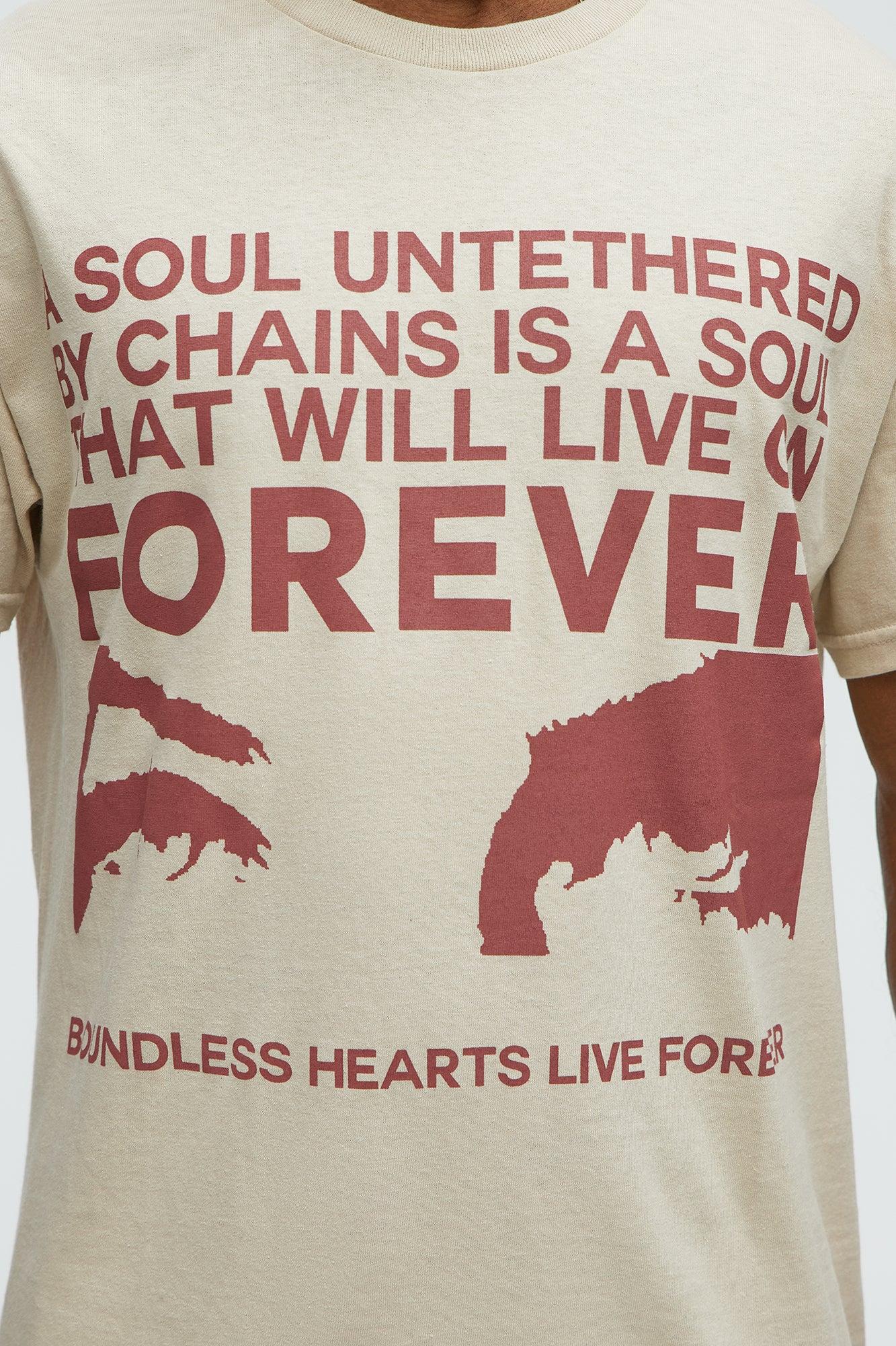 A Soul Untethered Short Sleeve Tee - Taupe Male Product Image