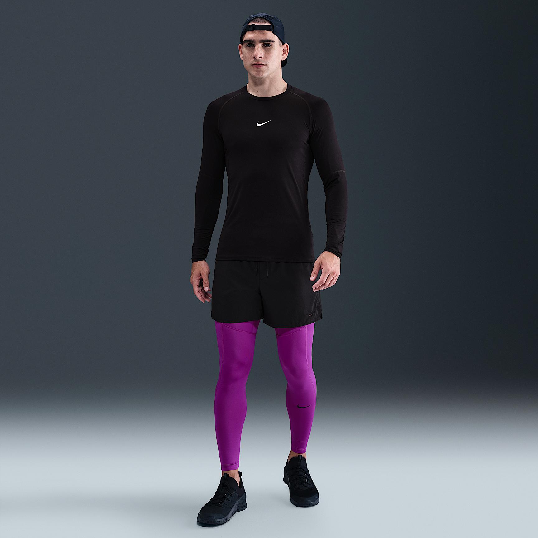 Mens Nike Pro Dri-FIT Fitness Tights | FB7952-551 Product Image