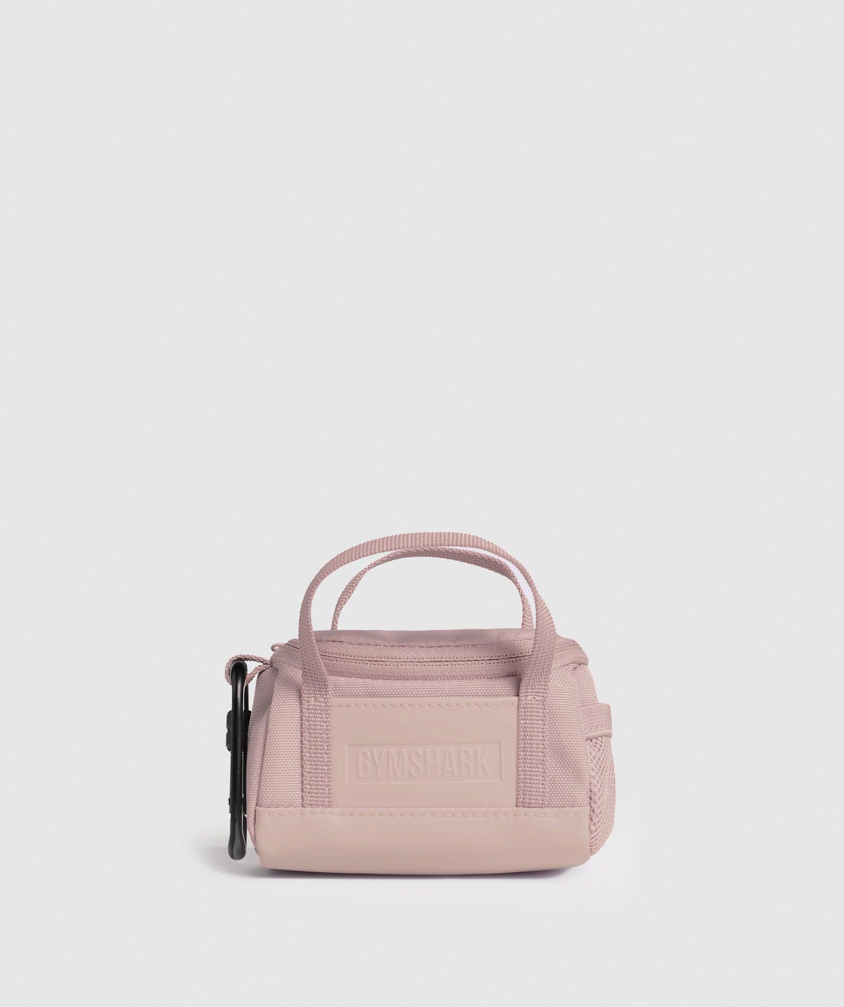 Gymshark Mini Everyday Holdall Keychain - Muted Pink Female Product Image