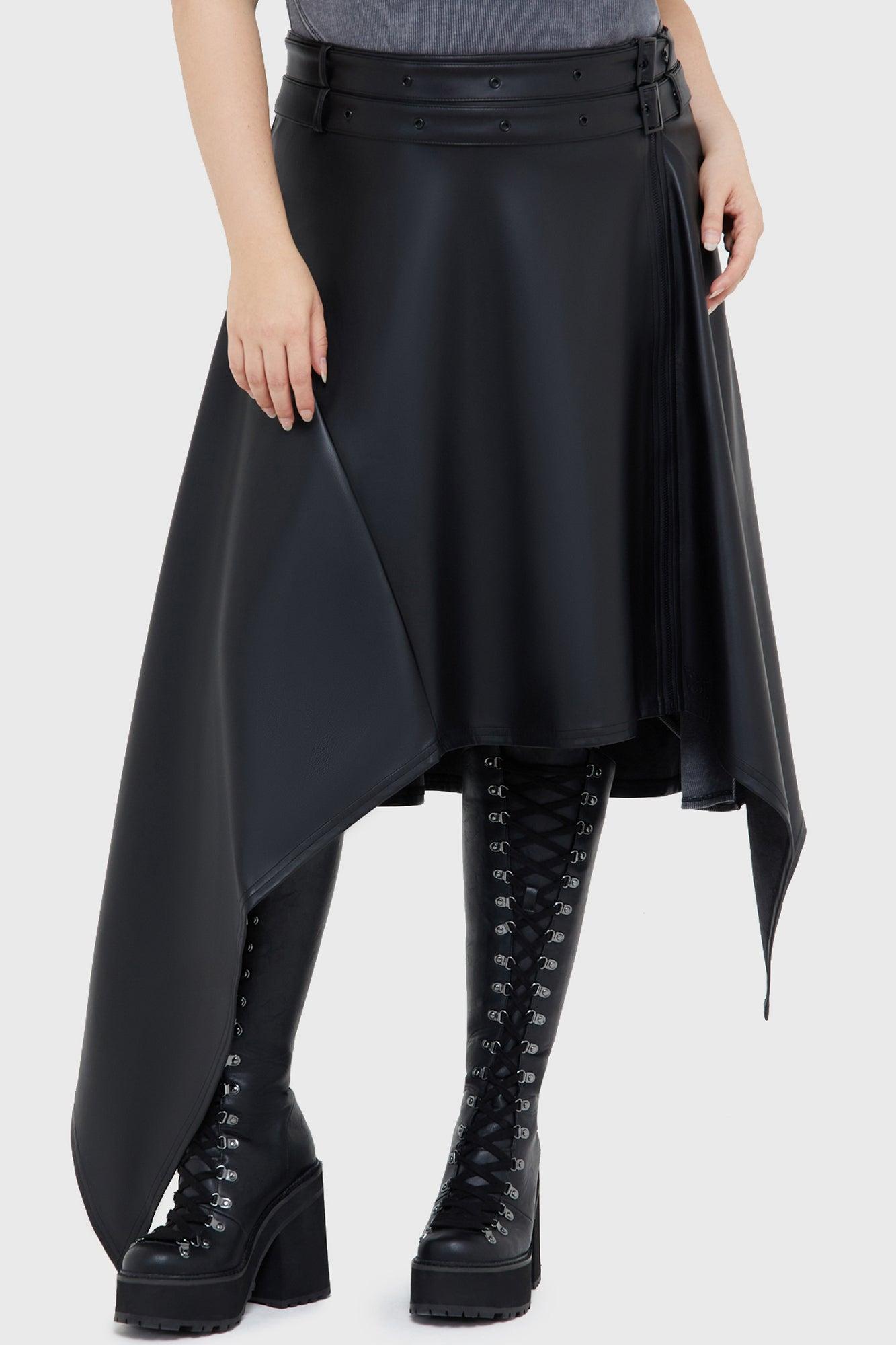 Noir Ruin Skirt Female Product Image