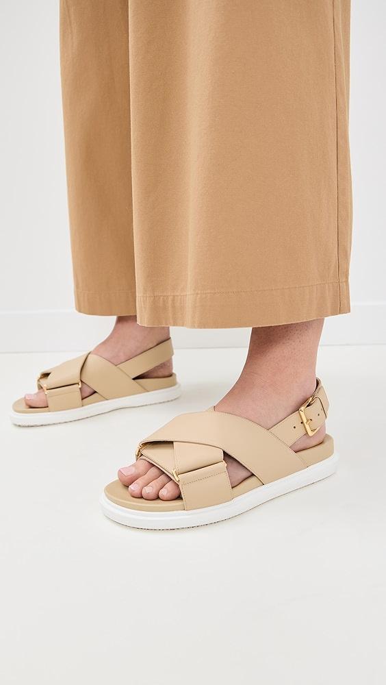 Marni Fussbett Crisscross Sandals | Shopbop Product Image