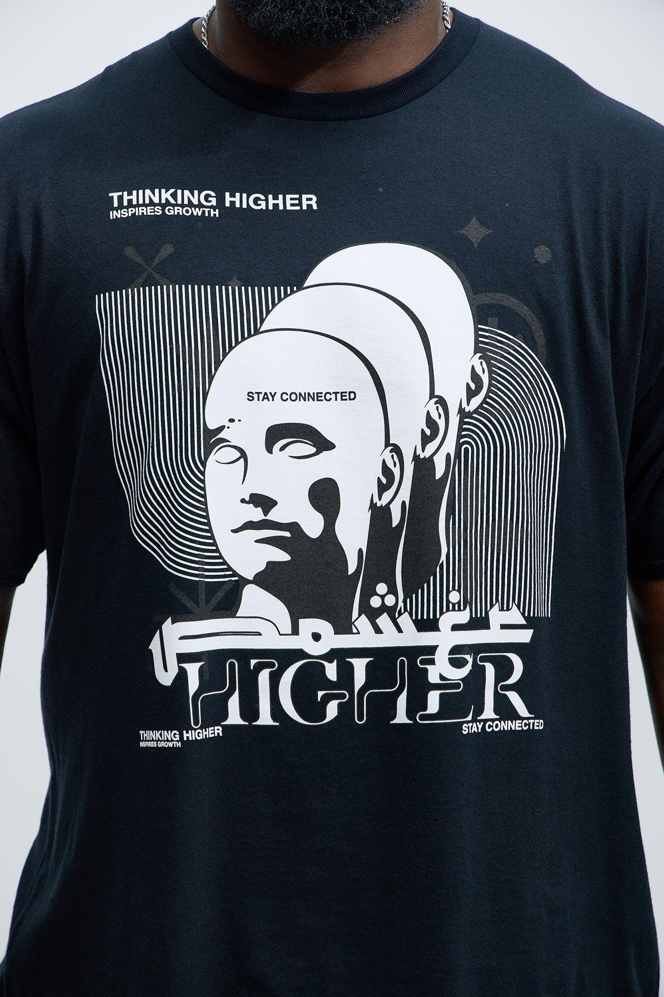 Thinking Higher Short Sleeve Tee - Black Product Image