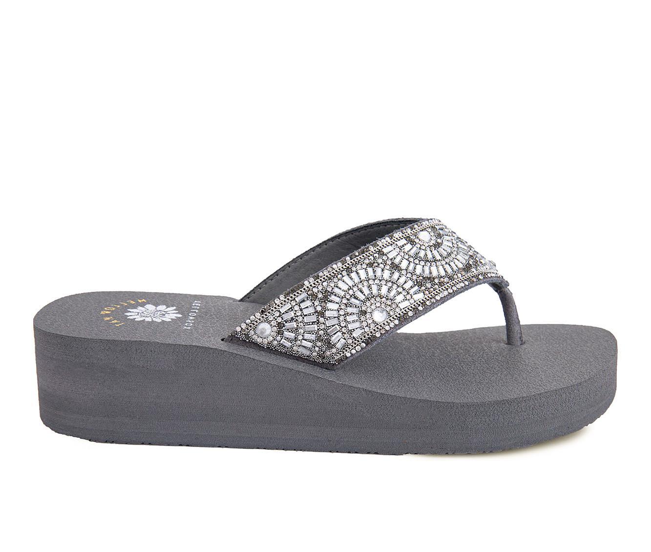 Women's Yellow Box Laina Wedge Flip-Flops Product Image