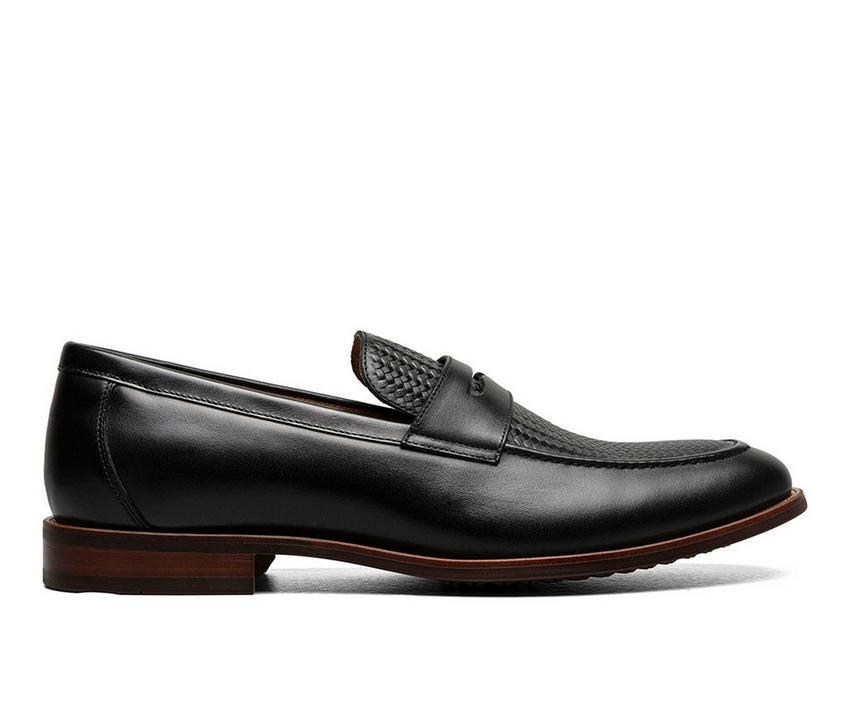 Men's Florsheim Rucci Weave Moc Toe Penny Dress Loafers Product Image