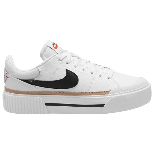 Nike Womens Court Legacy Lift Shoes | DM7590-100 Product Image