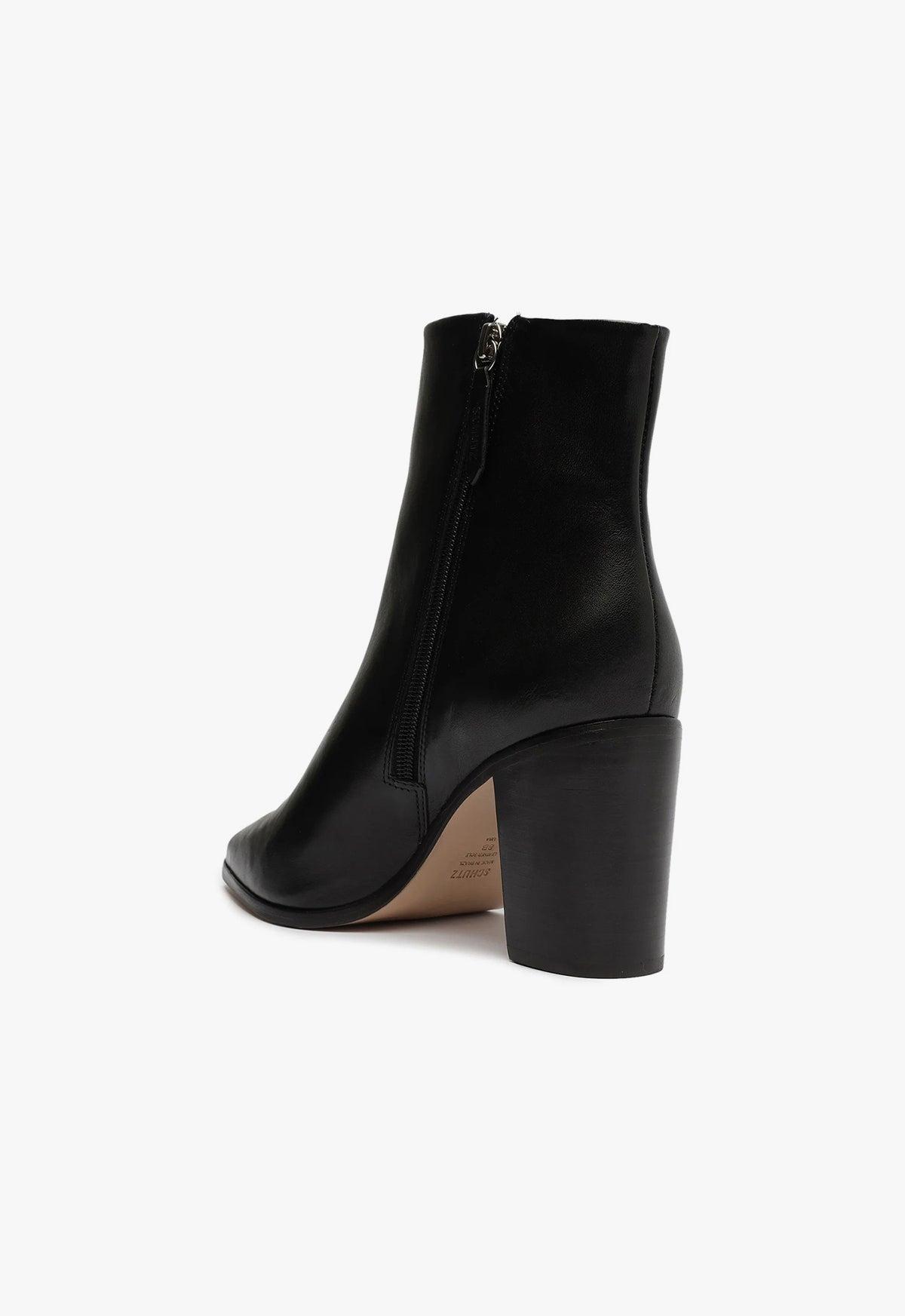 Magali Block Leather Bootie Product Image