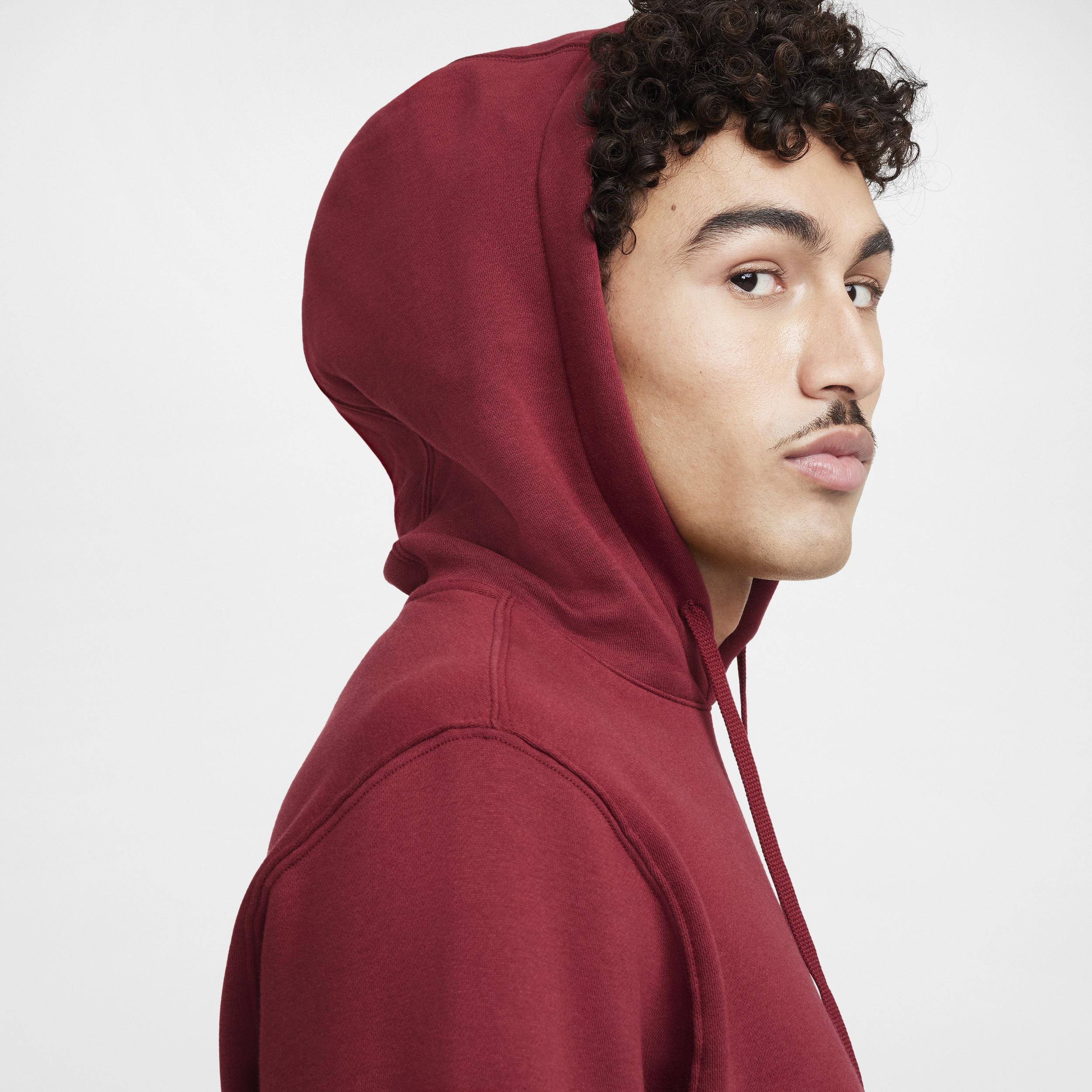 Mens Nike Sportswear Club Fleece Pullover Hoodie | BV2654-677 Product Image