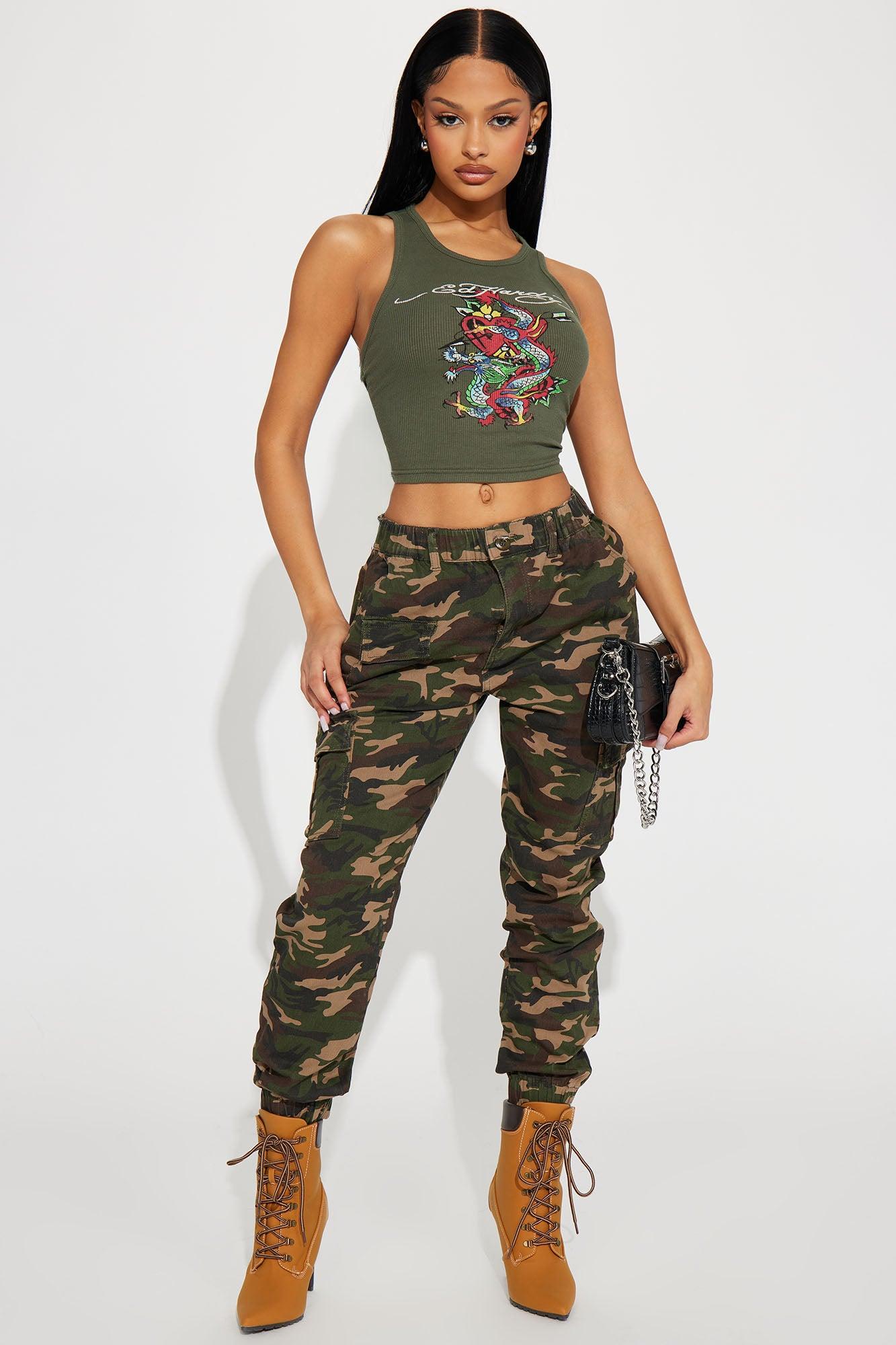 Cadet Kylie Camp Pants - Camo Product Image