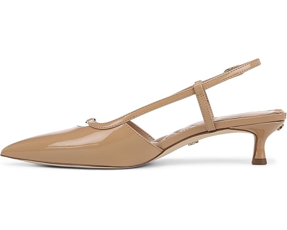 Khloe Pointed Toe Slingback Kitten Heel Product Image