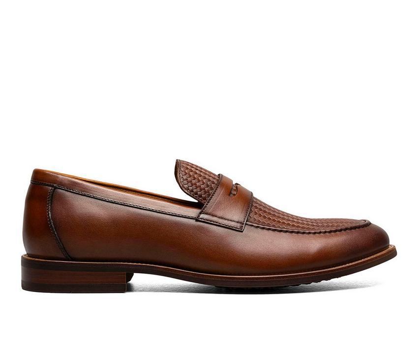 Men's Florsheim Rucci Weave Moc Toe Penny Dress Loafers Product Image