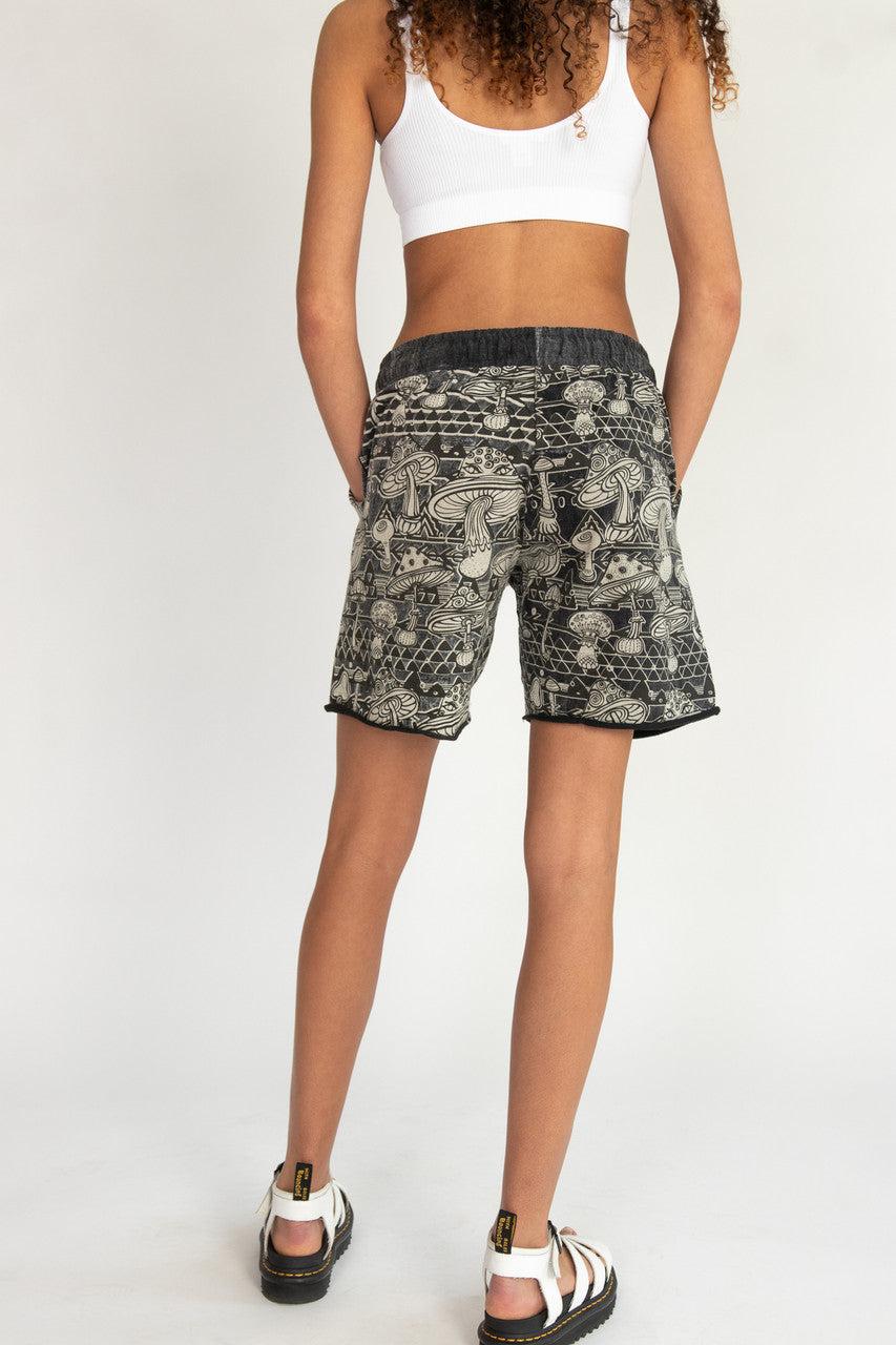 Mushroom Printed Sweatshorts Product Image