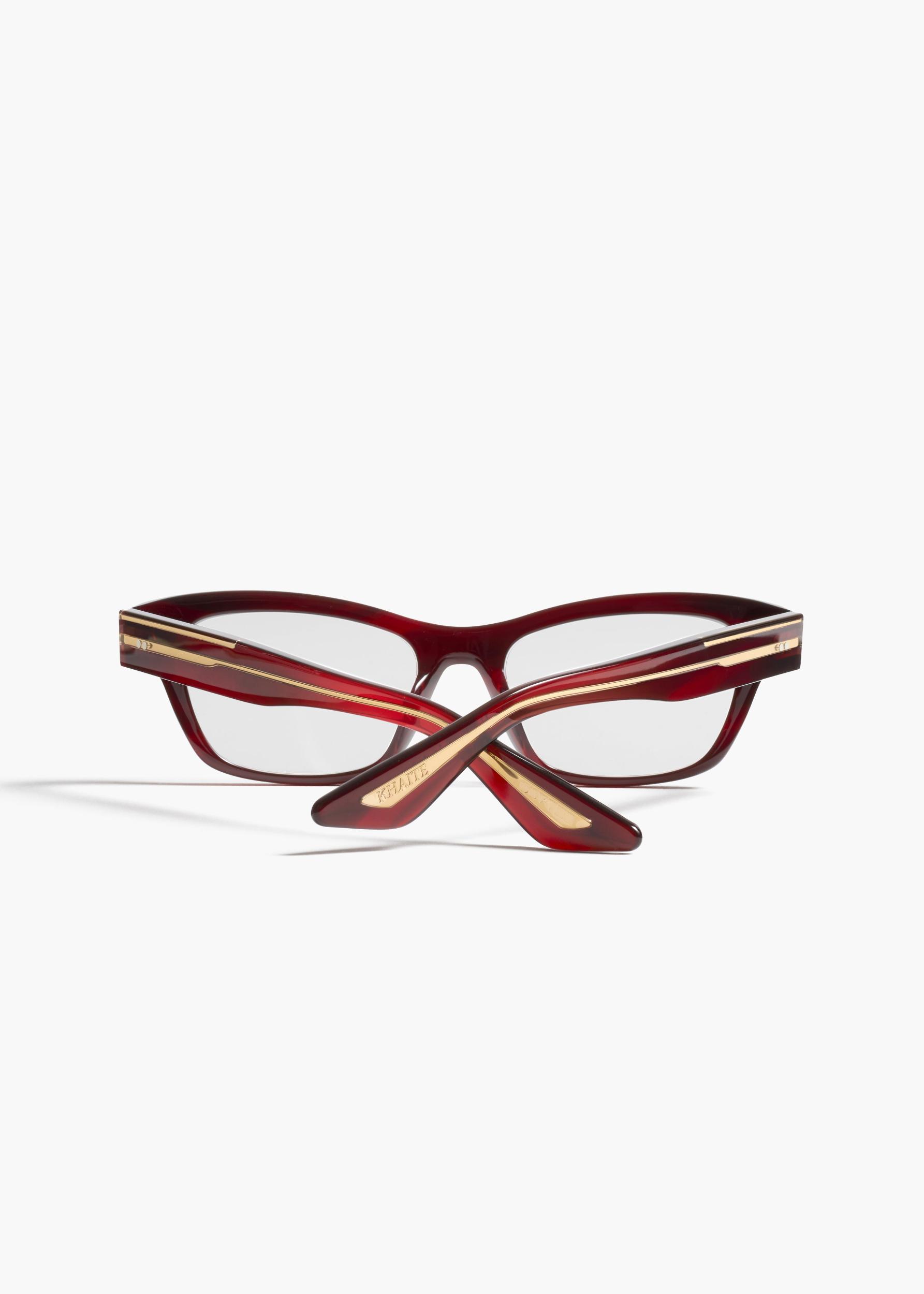 KHAITE x Oliver Peoples 1953RX in Bordeaux Bark Product Image