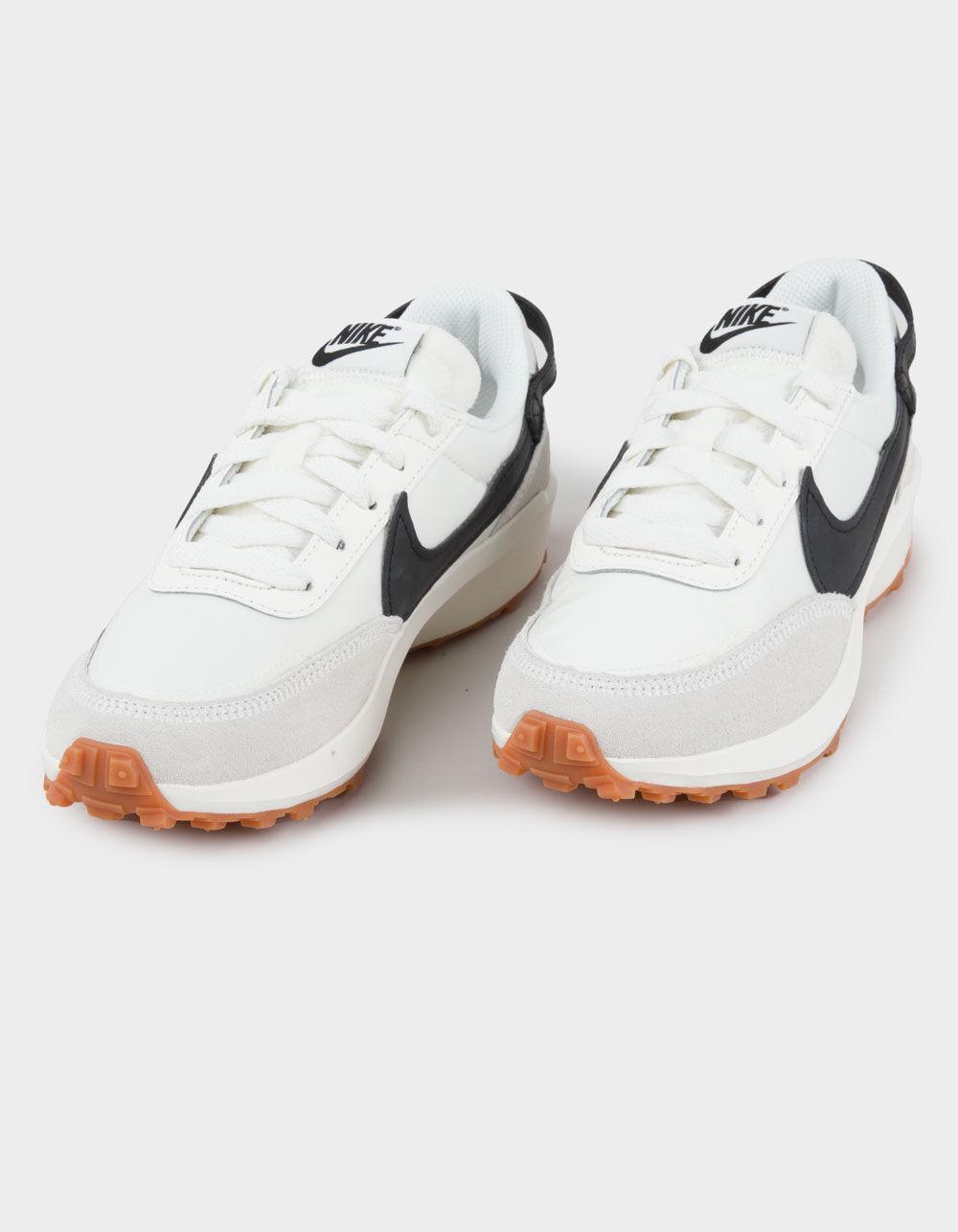 NIKE Waffle Debut Womens Shoes - WHT/BLK Product Image