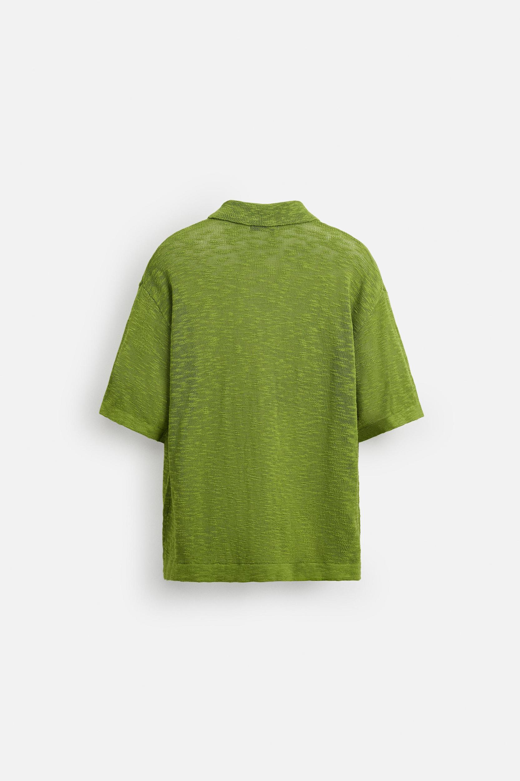 SLUB KNIT SHIRT Product Image