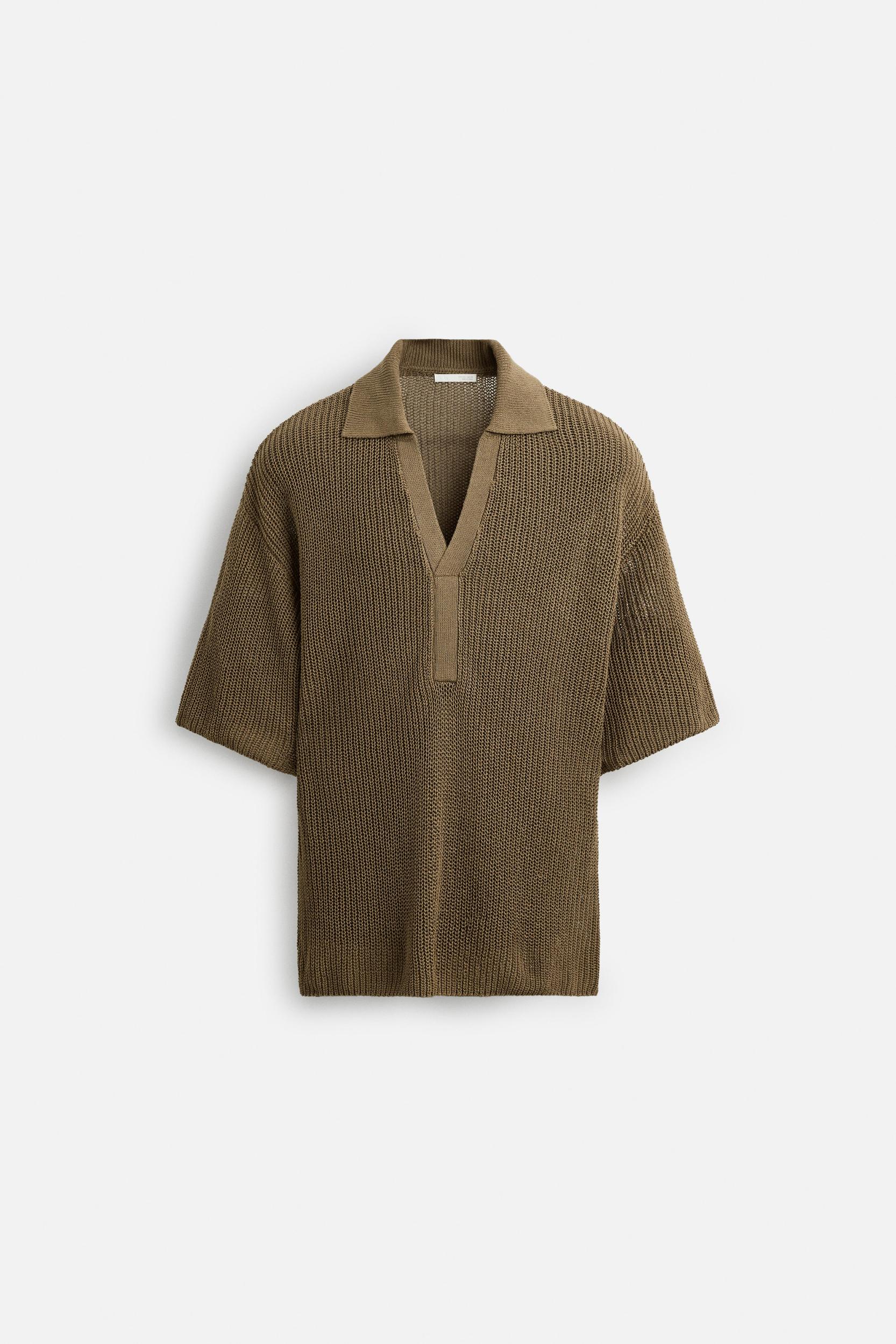 PEARL KNIT POLO SHIRT Product Image