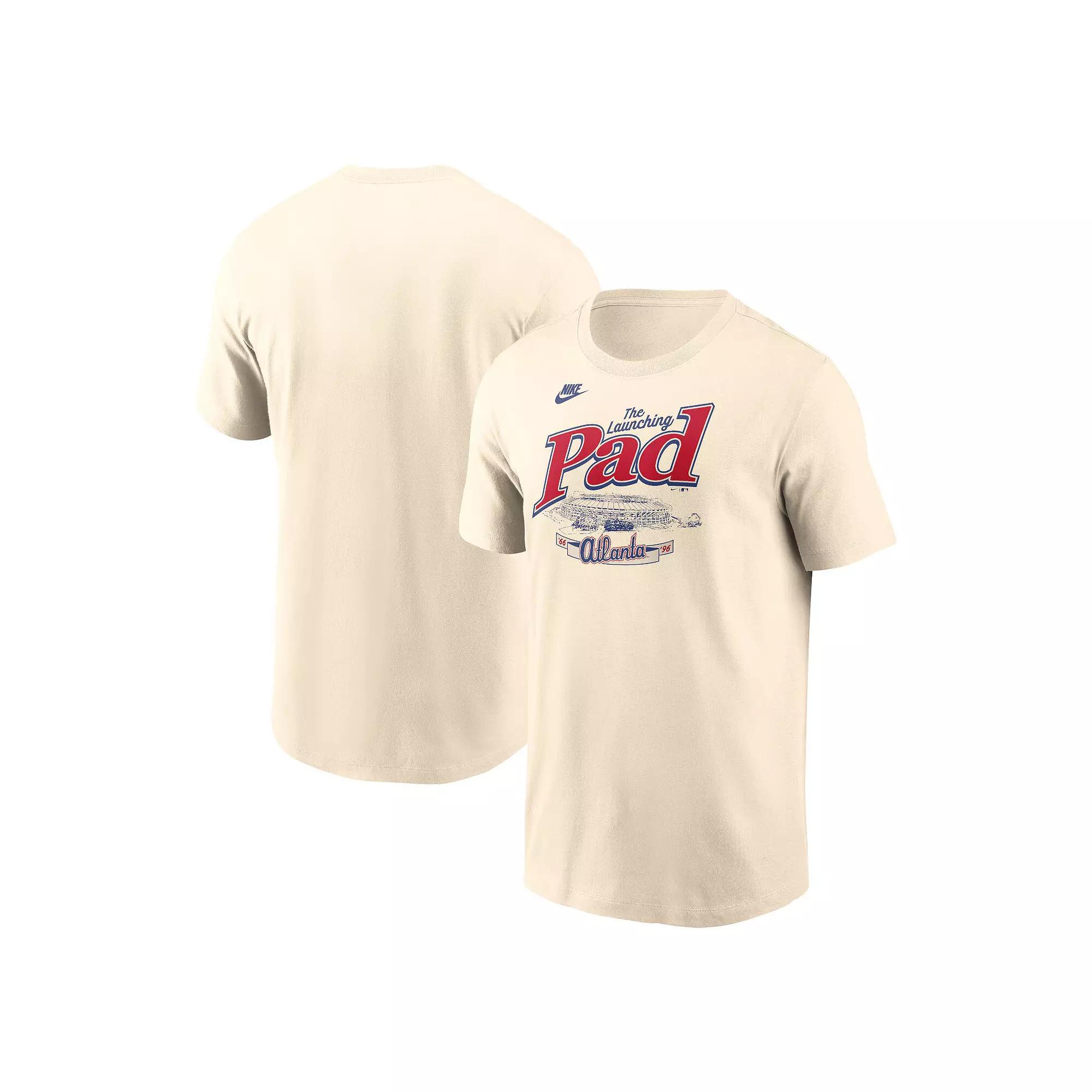 Men's Nike Cream Atlanta Braves Local Home Town T-Shirt,  Product Image