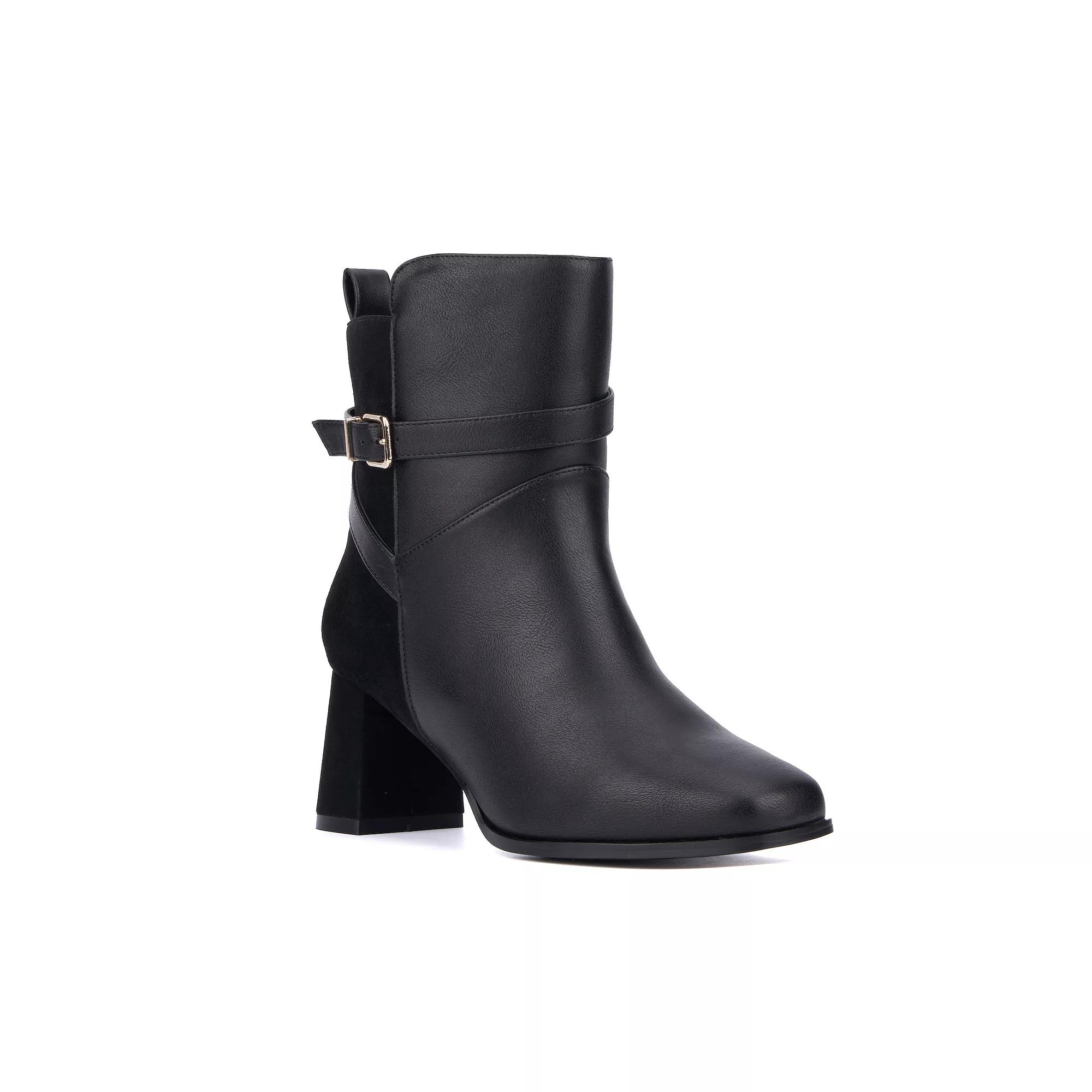 Fashion to Figure Malana Women's Wide Width Boots, Size: 11 Wide, Red Product Image