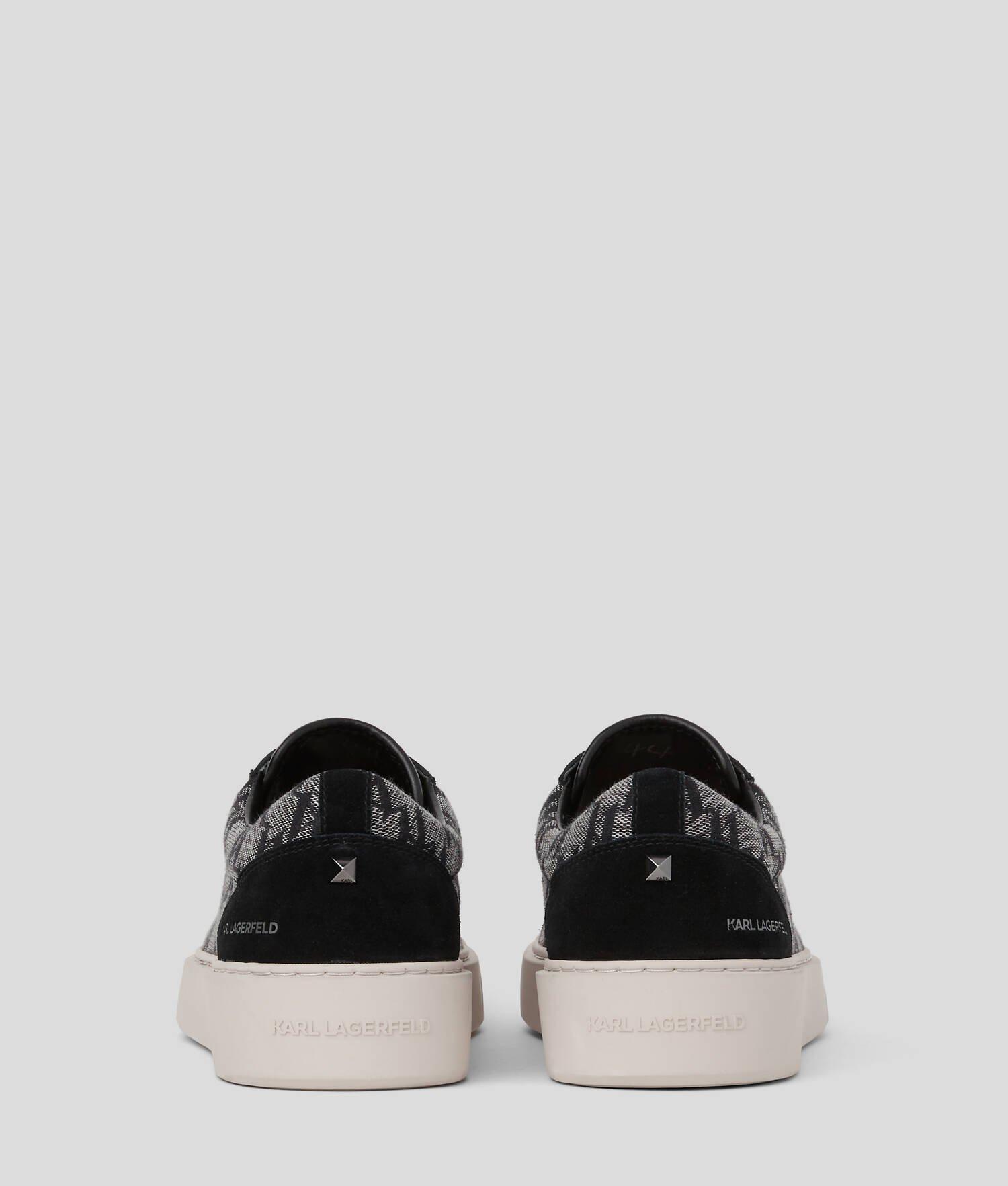 KL MONOGRAM FLINT JACQUARD SNEAKERS Product Image