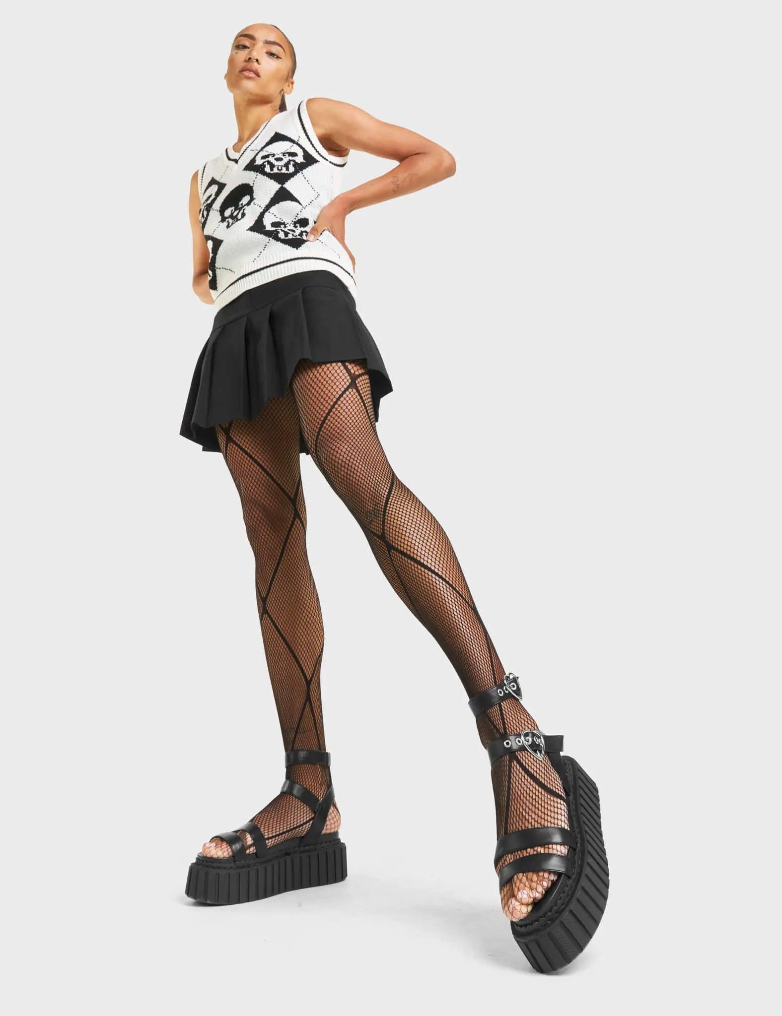 Walkin' On Sunshine Chunky Platform Creeper Sandals Product Image