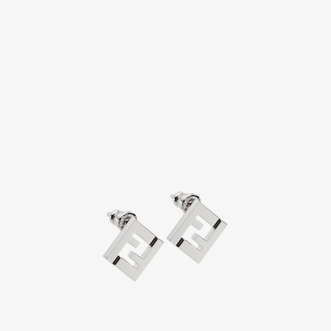 Forever Fendi earringsSilver-colored metal earrings Product Image