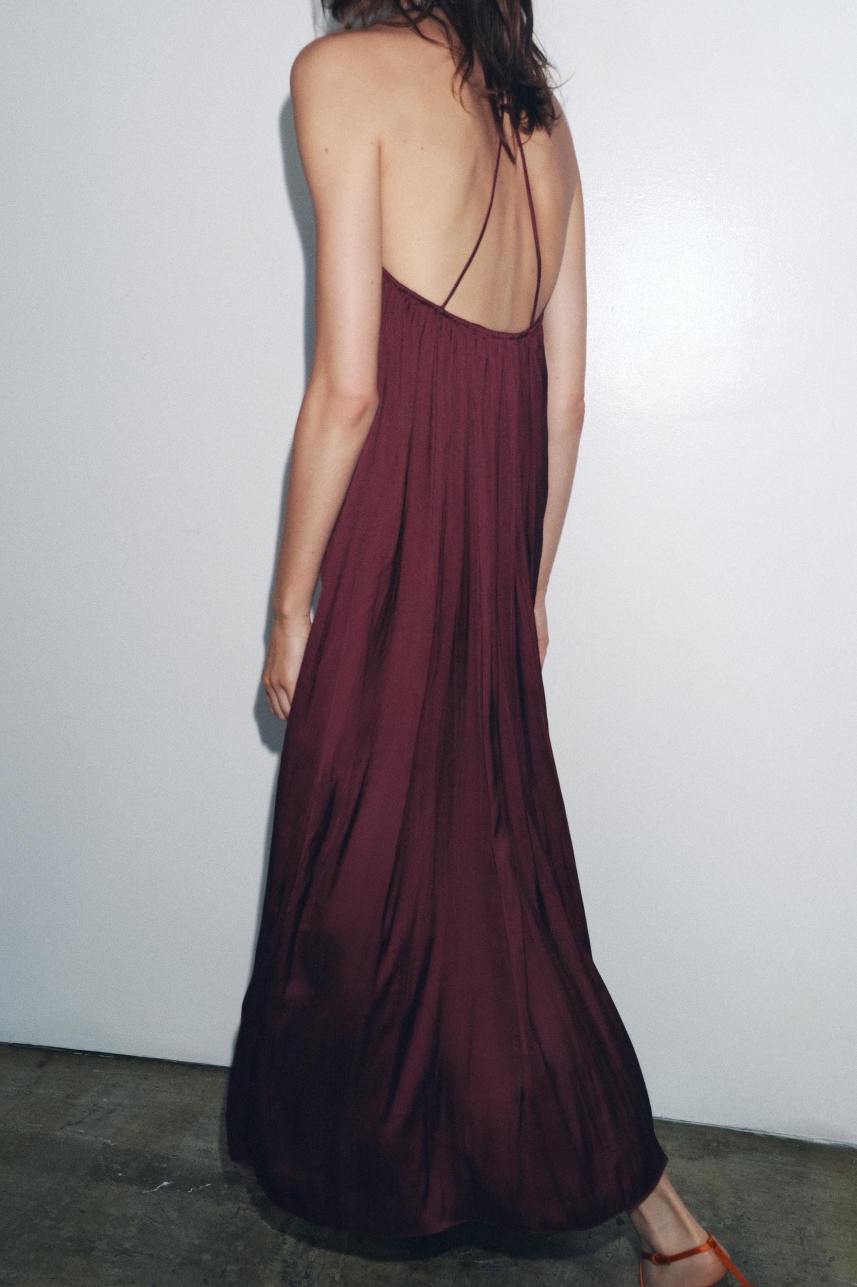 ZW COLLECTION SATIN LONG DRESS Product Image