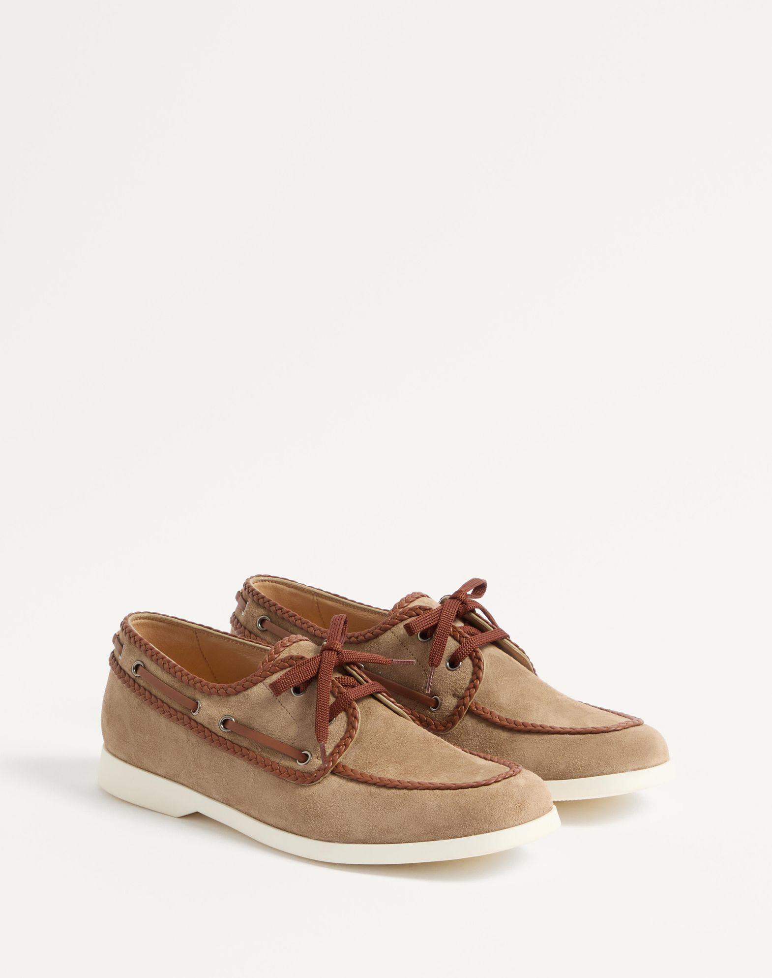 Palm Avenue Crust And Nappa Leather Boat Shoe Product Image