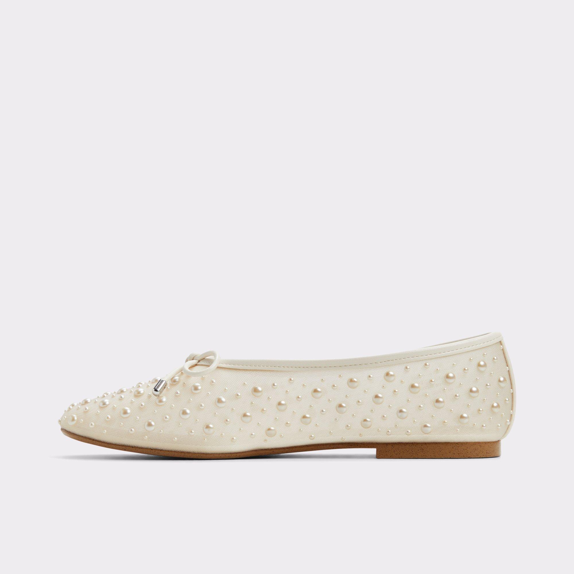 ALDO Joselie - Women's Ballerina - White, Size 9 Product Image