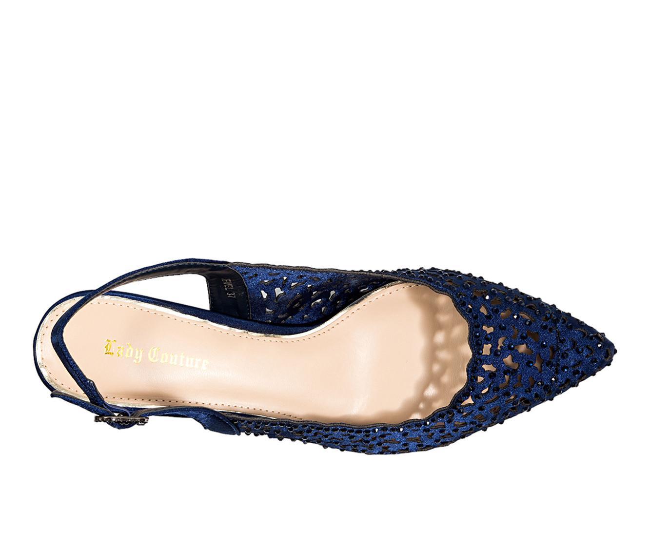 Women's Lady Couture Jewel Slingback Pumps Product Image