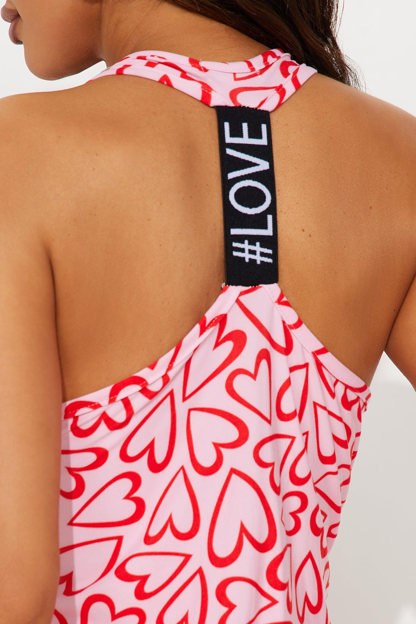 Sleepy Secrets PJ Sleep Dress - Hot Pink/combo Female Product Image