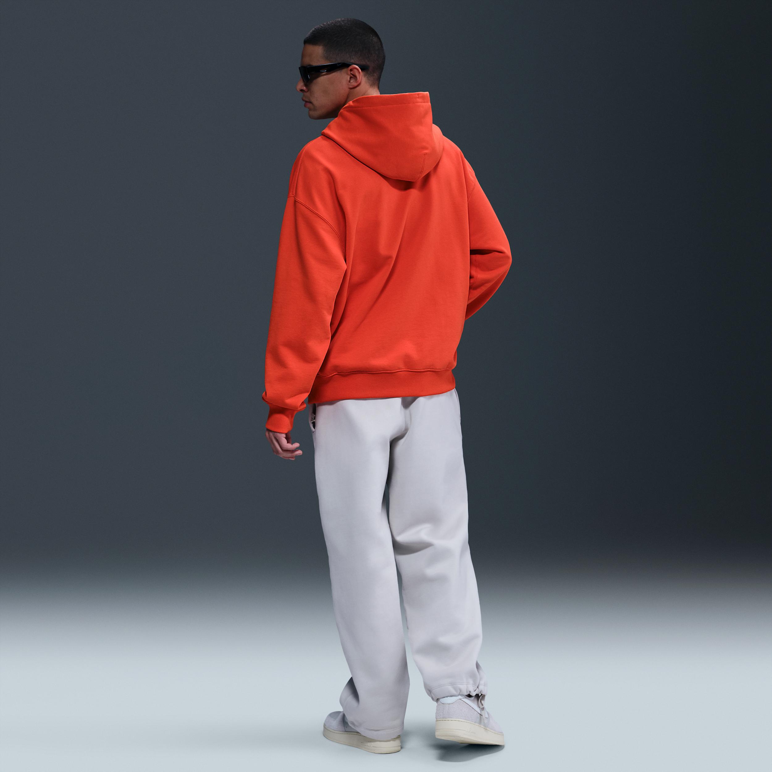 Nike Mens Solo Swoosh French Terry Pullover Hoodie | DX0813-633 Product Image