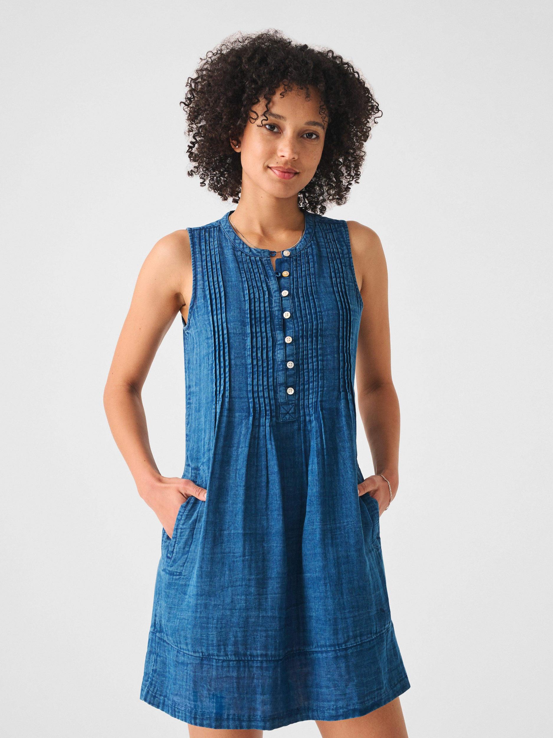 Isha Dress - Indigo Female Product Image