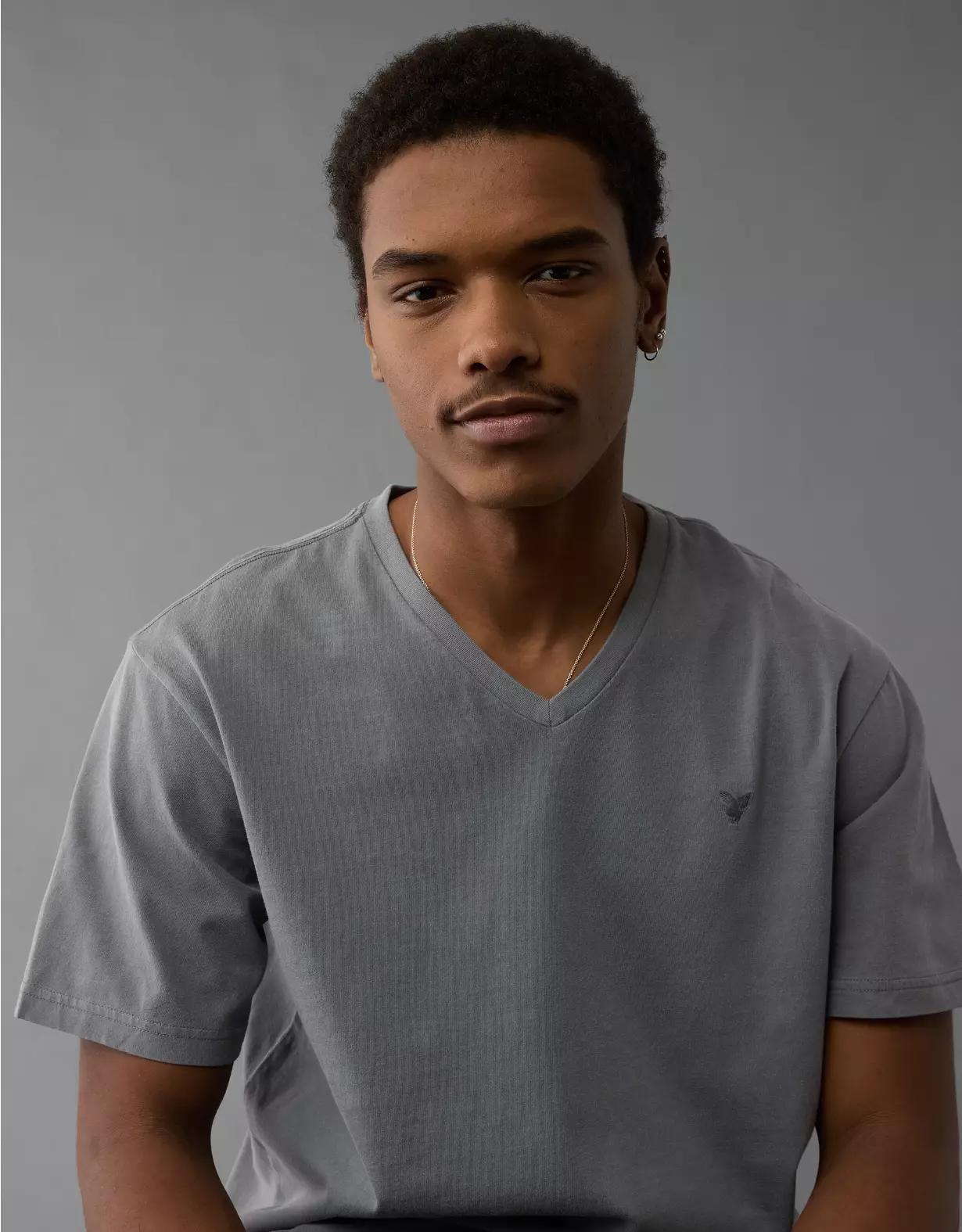 AE Lived-In V-Neck T-Shirt Product Image