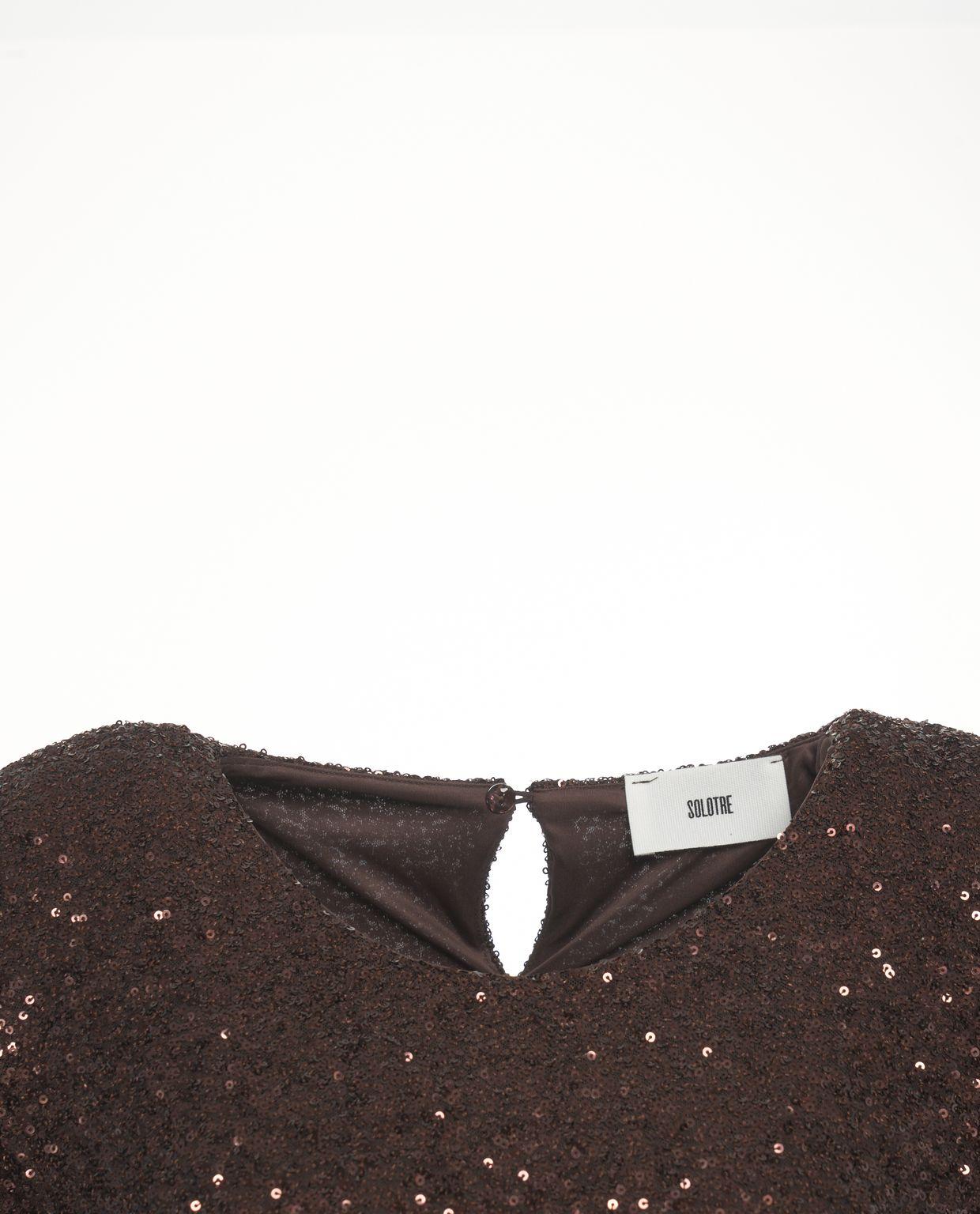 T-shirt with sequin application Product Image