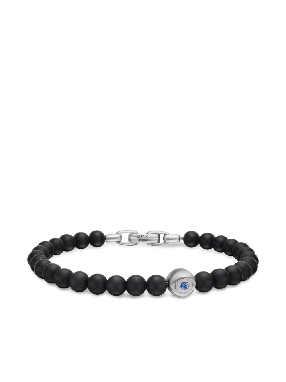 sterling silver Spiritual Beads bracelet (8mm) Product Image