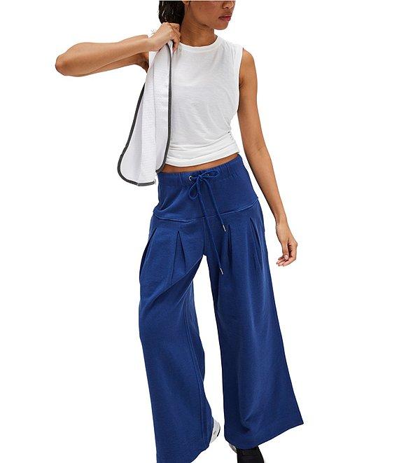 FP Movement Studio Siren High Rise Wide Leg Drawstring Pants Product Image