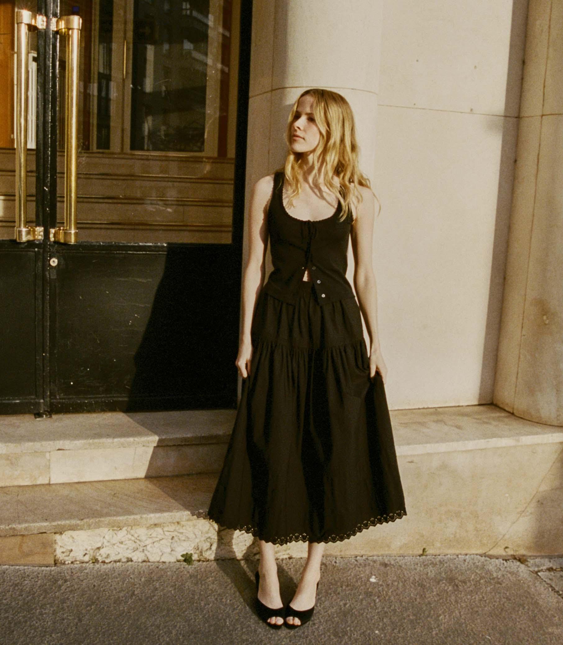 SEBASTIANE SKIRT -- BLACK Product Image