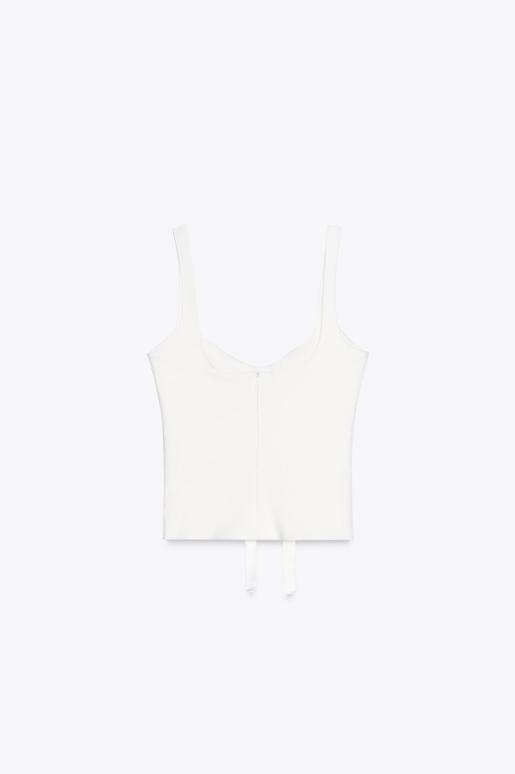 CUT OUT TIE TOP Product Image