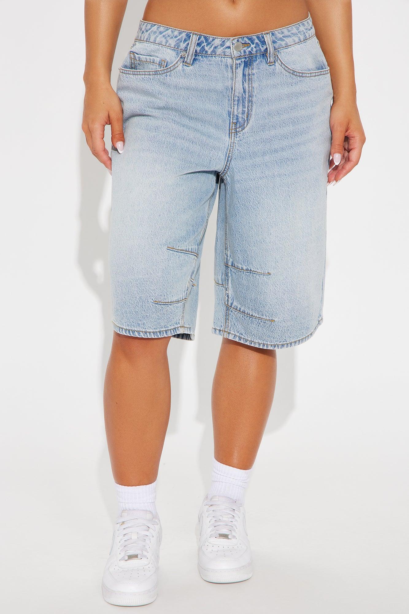 Lennox Denim Jort - Vintage Wash Product Image