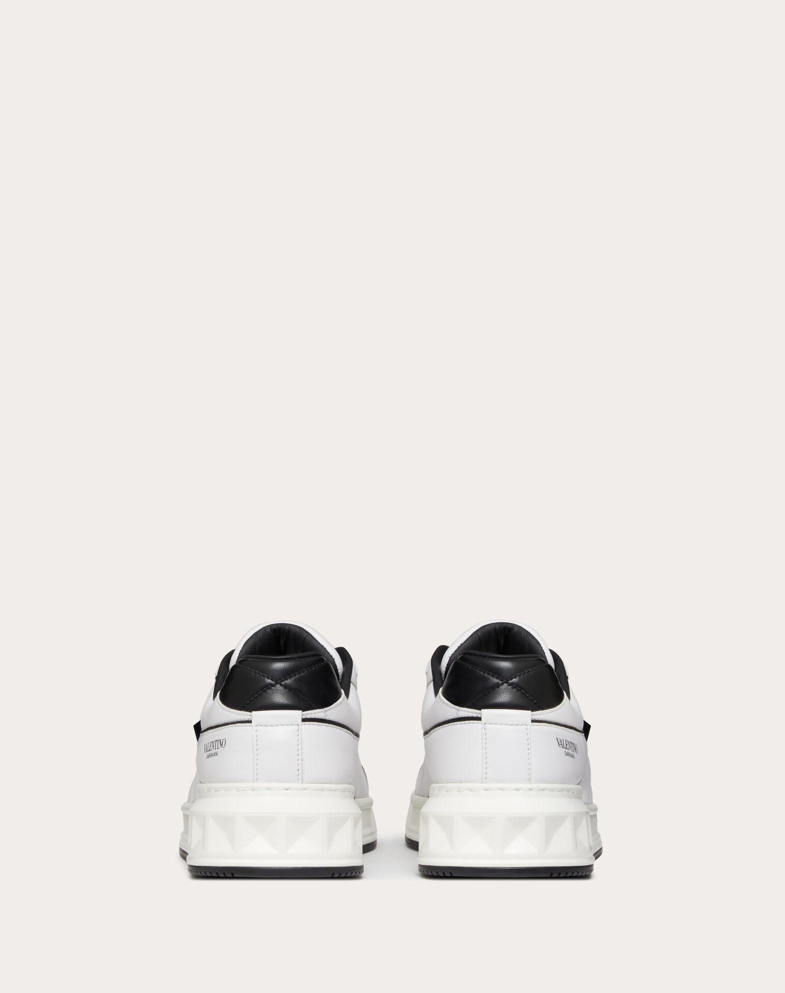 One Stud Low-Top Nappa Sneaker  Product Image
