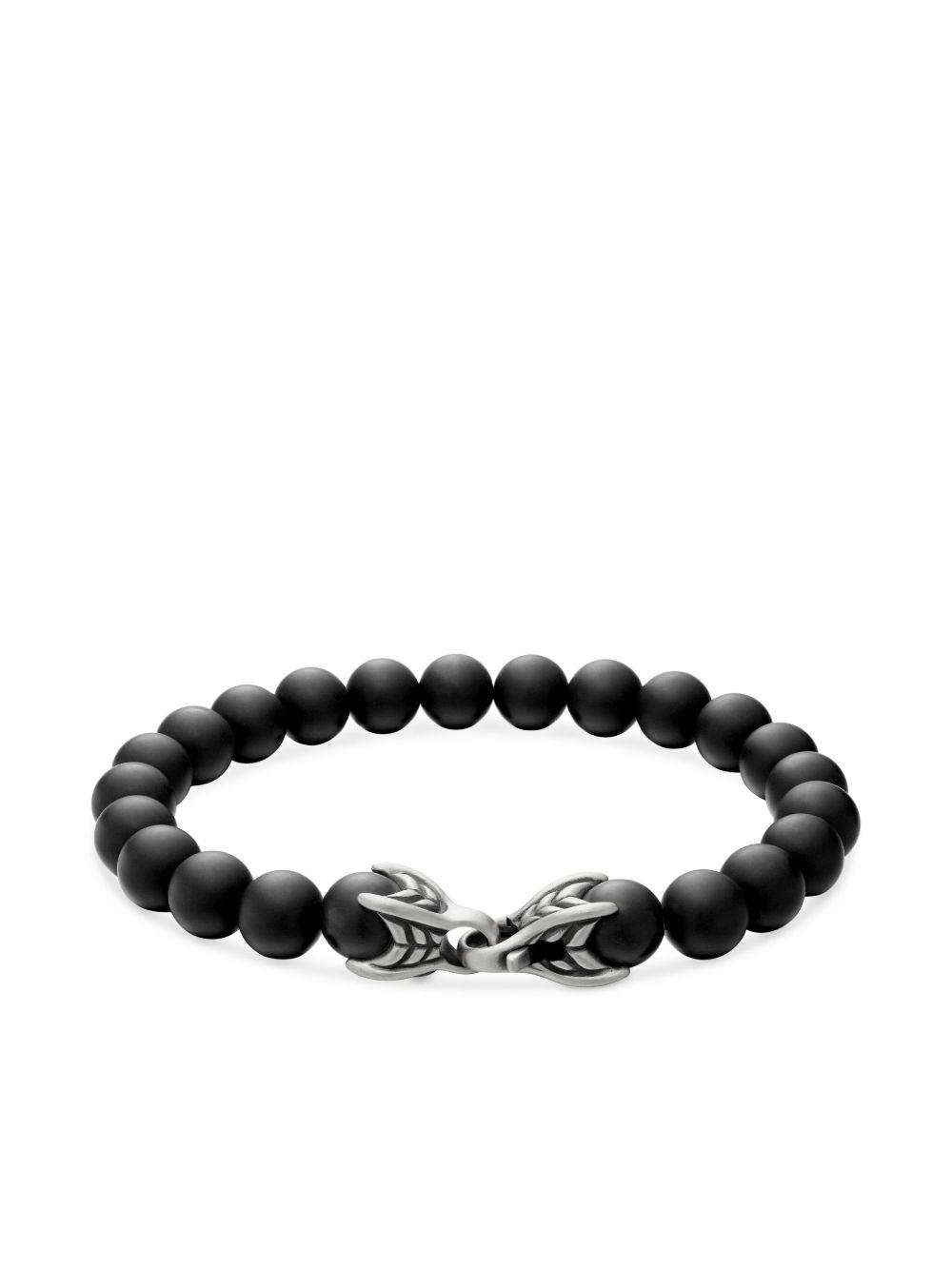 sterling silver Spiritual Beads bracelet (8mm) Product Image