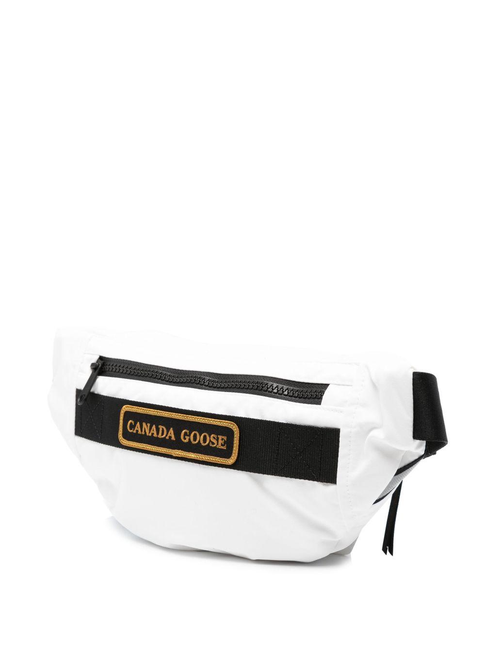 logo-patch padded belt bag Product Image