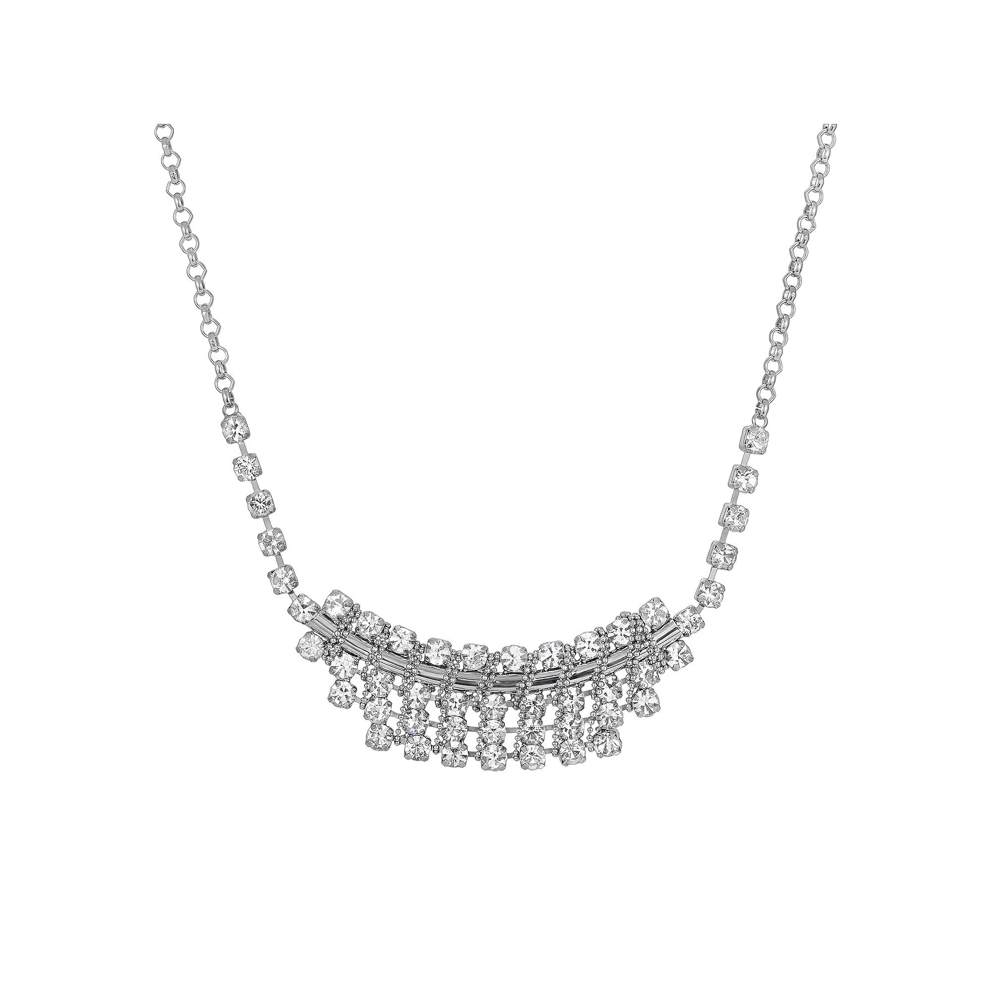 Gemistry 14k Gold Over Sterling Silver Stone Drop Hoop Earrings, Women's, Purple Product Image