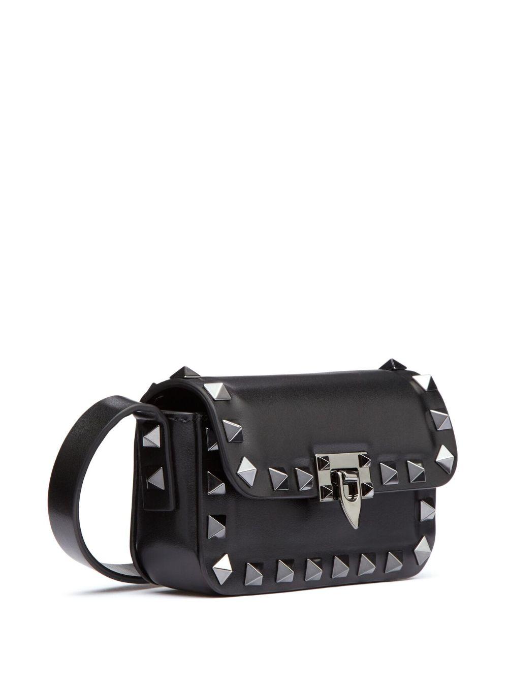 micro Rockstud23 leather shoulder bag Product Image