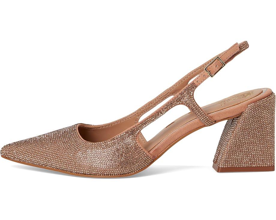 Women's Vince Camuto Sindreea Rhinestone Block Heel Slingback Pump Product Image