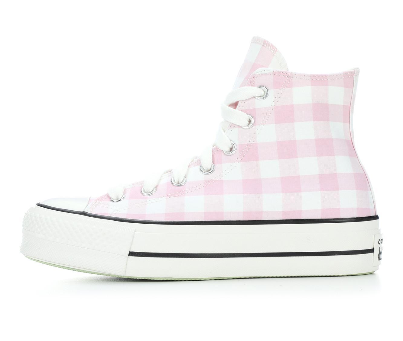 Women's Converse Chuck Taylor All Star Gingham High-Top Sneakers Product Image